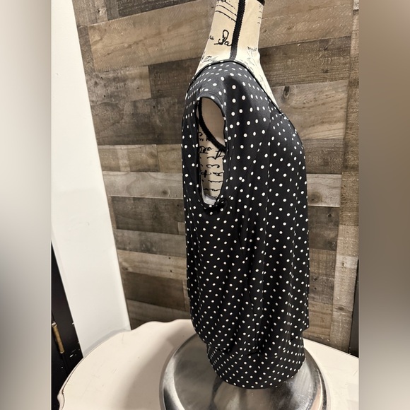 NWT Made By Johnny | Polka Dot Top - Picture 3 of 6